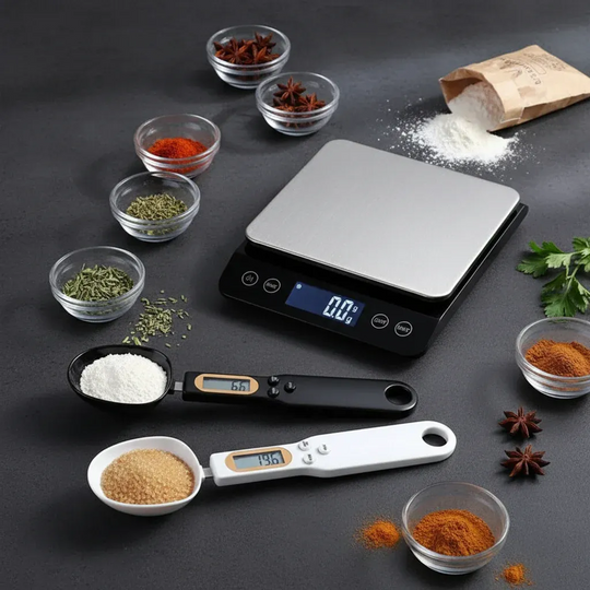 Precision Measuring Spoons - Perfect for Healthy Cooking!
