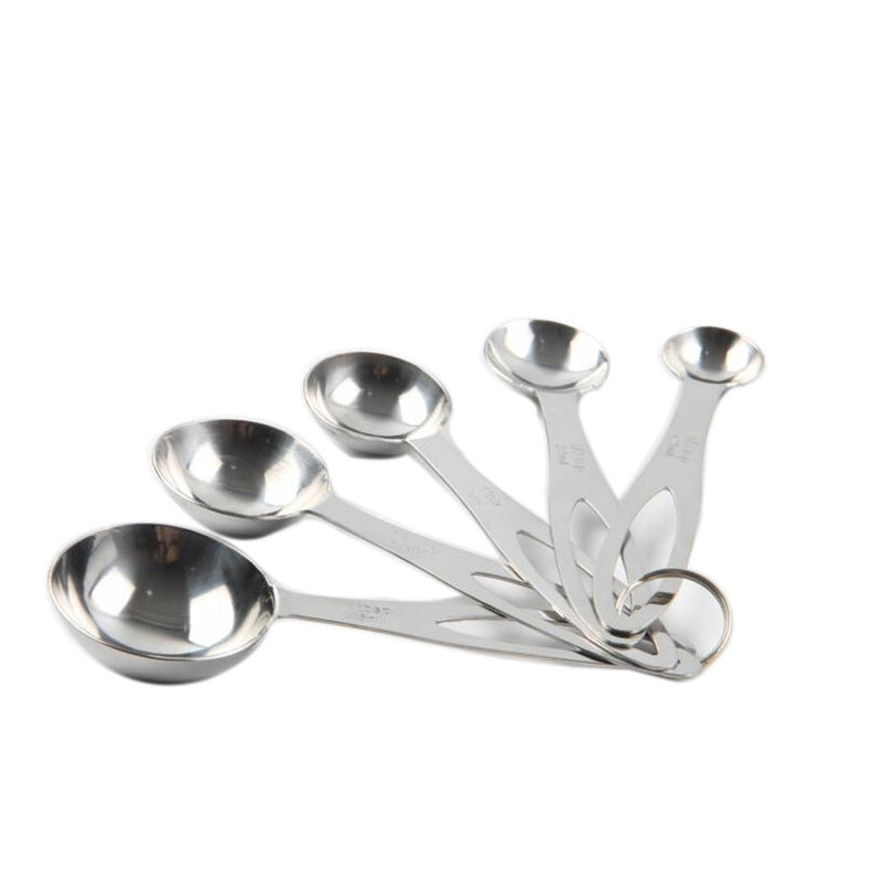 Stainless Steel Measuring 5-piece Set Measuring Spoon Set